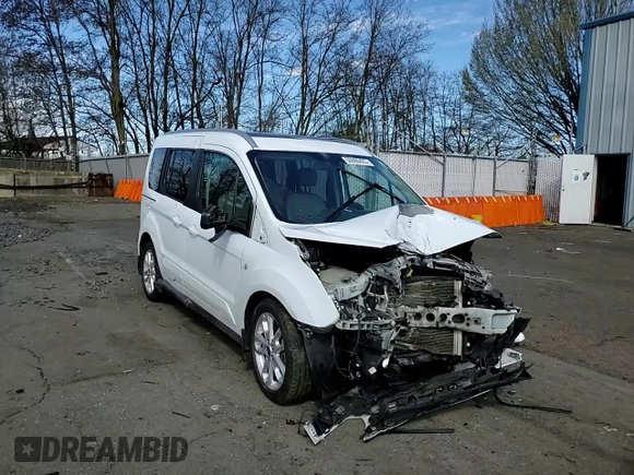 2015 Ford Transit Connect XLT with VIN NM0AE8F78F1204103, listed as a Copart auction lot 50800425 with 83,075 mi miles and Salvage title. Bid and sale history available at DreamBid. Image 12.