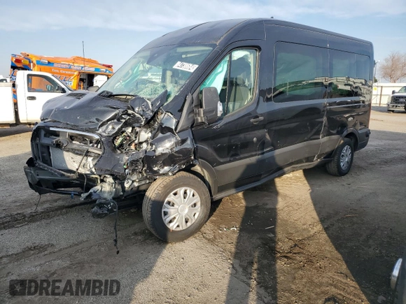 2024 Ford Transit Passenger XL with VIN 1FBAX2C81RKA63773, listed as a Copart auction lot 84738684 with Not Provided miles and Clean Title. Bid and sale history available at carsss.com. Image 1.