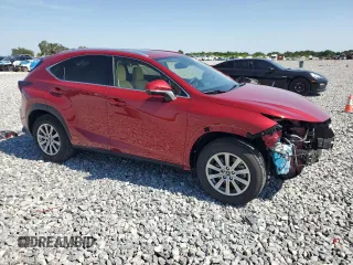 2020 Lexus NX 300 with VIN JTJDARBZ4L5012896, listed as a Copart auction lot 56951675 with 47,725 mi miles and Salvage title. Bid and sale history available at DreamBid. Image 4.