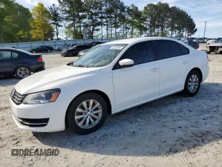 2015 Volkswagen Passat Wolfsburg Edition with VIN 1VWAT7A37FC061296, listed as a Copart auction lot 52538555 with 95,857 mi miles and Salvage title. Bid and sale history available at DreamBid. Image 1.