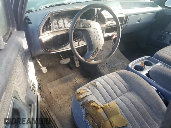 1991 Ford F-150 with VIN 1FTEX15N6MKB37563, listed as a Copart auction lot 46324765 with 35,884 mi miles and Salvage Title. Bid and sale history available at DreamBid. Image 8.