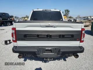2023 Ford F-150 Raptor with VIN 1FTFW1RJ9PFA82277, listed as a Copart auction lot 86308544 with Not Provided miles and Salvage Title. Bid and sale history available at DreamBid. Image 6.