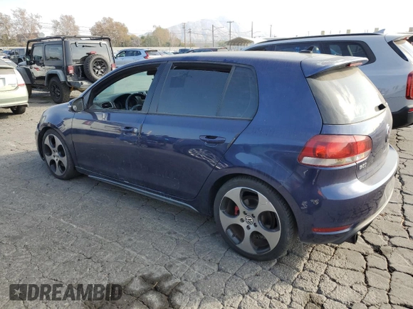 2013 Volkswagen GTI Driver's Edition with VIN WVWHD7AJXDW067294, listed as a Copart auction lot 86453784 with 191,953 mi miles and Clean title. Bid and sale history available at DreamBid. Image 2.