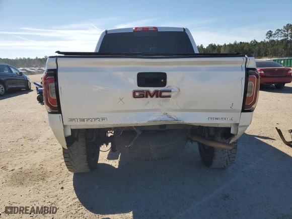 2018 GMC Sierra 1500 Denali with VIN 3GTU2PEC9JG299248, listed as a Copart auction lot 42363545 with 129,029 mi miles and Salvage Title. Bid and sale history available at carsss.com. Image 6.