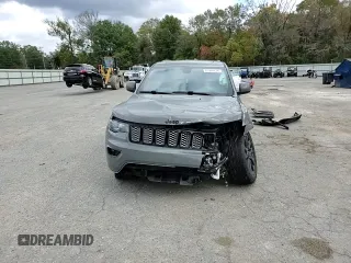 2020 Jeep Grand Cherokee Laredo E with VIN 1C4RJEAG0LC404979, listed as a Copart auction lot 81999474 with 57,328 mi miles and Salvage title. Bid and sale history available at DreamBid. Image 12.