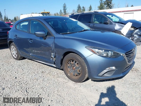2015 Mazda 3 i Sport with VIN 3MZBM1K78FM185981, listed as a IAAI auction lot 42057365 with 80,934 mi miles and . Bid and sale history available at DreamBid. Image 1.