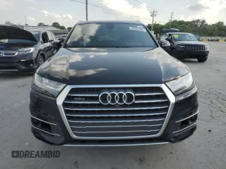 2017 Audi Q7 Premium Plus with VIN WA1LAAF74HD033389, listed as a Copart auction lot 55304985 with 107,853 mi miles and Clean Title. Bid and sale history available at DreamBid. Image 5.