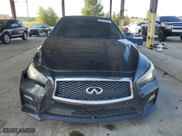 2017 Infiniti Q50 3.0t Premium with VIN JN1EV7AP5HM740193, listed as a Copart auction lot 82031294 with NaN miles and Salvage Title. Bid and sale history available at carsss.com. Image 5.