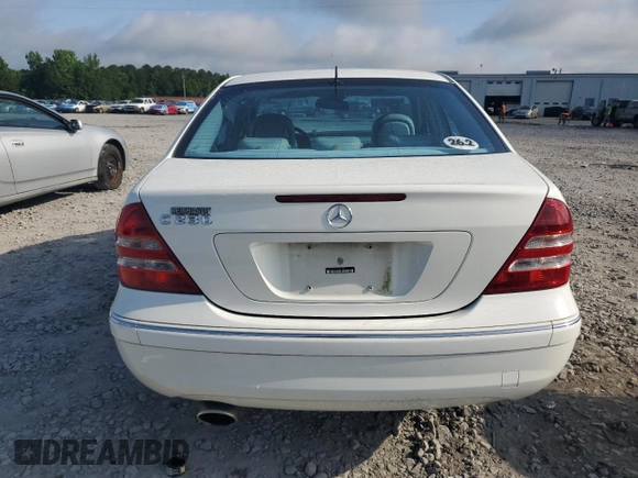 2006 Mercedes-Benz C 230 Sport z VIN WDBRF52H76F771775, wystawiony jako Copart lot #56837435 z przebiegiem 102 192 mil mil oraz Szkoda całkowita • Salvage title. Historia ofert i sprzedaży dostępna na DreamBid. Obrazek 6.
