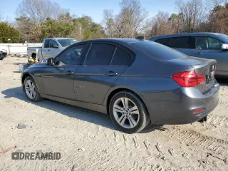 2016 BMW 3 Series 328i with VIN WBA8E9C52GK647432, listed as a Copart auction lot 48344095 with 77,960 mi miles and Salvage Title. Bid and sale history available at DreamBid. Image 2.