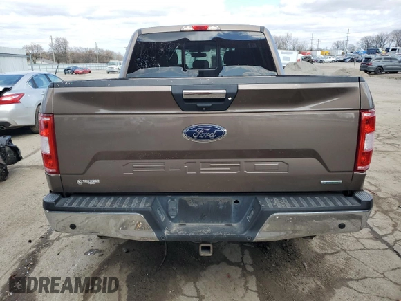 2018 Ford F-150 XL with VIN 1FTEW1EG1JKD01897, listed as a Copart auction lot 52923115 with 219,341 mi miles and Clean Title. Bid and sale history available at carsss.com. Image 6.