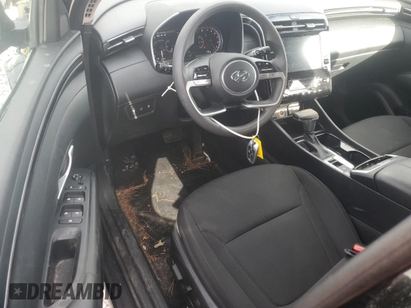 2024 Hyundai Tucson SEL with VIN 5NMJBCDE1RH312637, listed as a Copart auction lot 43717475 with 11,971 mi miles and Salvage Title. Bid and sale history available at carsss.com. Image 8.