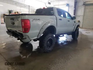 2021 Ford Ranger XL with VIN 1FTER4FH2MLD97098, listed as a Copart auction lot 56696975 with 21,565 mi miles and Salvage title. Bid and sale history available at DreamBid. Image 3.