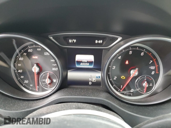 2018 Mercedes-Benz CLA 250 with VIN WDDSJ4EB1JN640283, listed as a Copart auction lot 79945943 with 65,326 mi miles and . Bid and sale history available at DreamBid. Image 9.