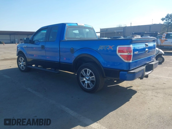 2014 Ford F-150 XL with VIN 1FTFX1CF7EFC95887, listed as a IAAI auction lot 41320393 with 127,535 mi miles. Bid and sale history available at carsss.com. Image 3.