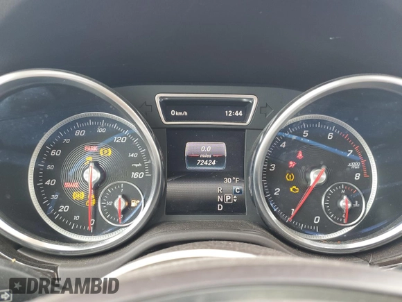 2018 Mercedes-Benz GLE 350 with VIN 4JGDA5HB3JB095365, listed as a Copart auction lot 44522085 with 72,424 mi miles and Salvage Title. Bid and sale history available at DreamBid. Image 9.