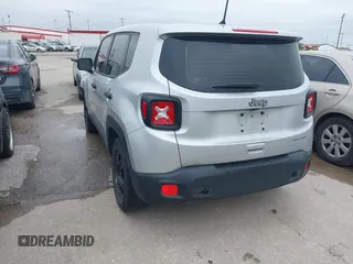 2018 Jeep Renegade Sport with VIN ZACCJAABXJPG96474, listed as a IAAI auction lot 41954257 with 95,900 mi miles and . Bid and sale history available at DreamBid. Image 3.