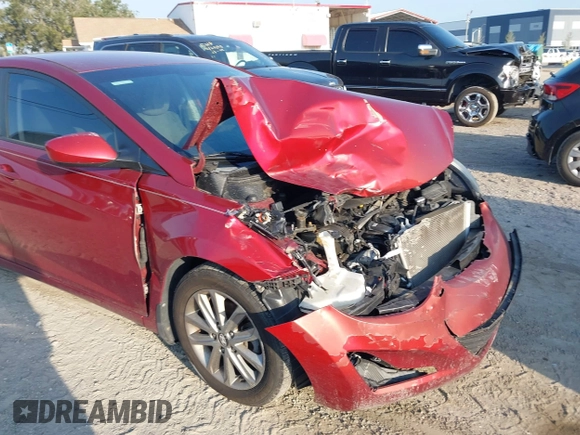 2015 Hyundai Elantra SE z VIN 5NPDH4AE2FH584067, wystawiony jako IAAI lot #42200075 z przebiegiem 133 098 mil mil oraz . Historia ofert i sprzedaży dostępna na DreamBid. Obrazek 6.