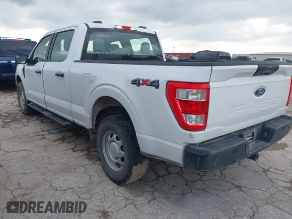 2022 Ford F-150 XL with VIN 1FTFW1E50NKE67093, listed as a IAAI auction lot 42157548 with 104,232 mi miles and . Bid and sale history available at DreamBid. Image 3.