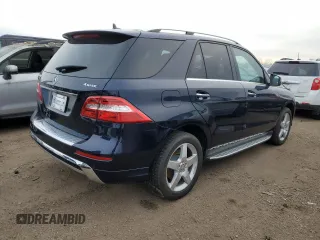 2015 Mercedes-Benz M 400 with VIN 4JGDA5GB3FA514815, listed as a Copart auction lot 43934035 with 90,250 mi miles and Salvage Title. Bid and sale history available at DreamBid. Image 3.