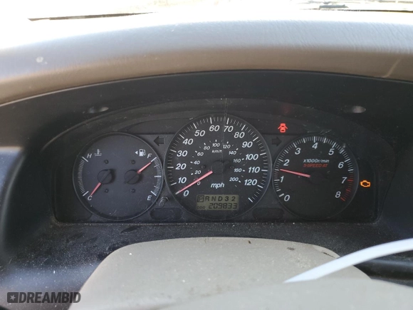 2003 Mazda MPV LX with VIN JM3LW28A330335382, listed as a Copart auction lot 74640944 with 209,833 mi miles and Salvage Title. Bid and sale history available at carsss.com. Image 9.