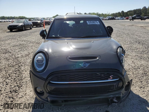 2020 MINI Hardtop 4 Door Cooper S with VIN WMWXU9C02L2M29164, listed as a Copart auction lot 53538275 with 60,076 mi miles and Salvage title. Bid and sale history available at DreamBid. Image 5.
