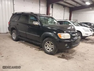 2007 Toyota Sequoia Limited with VIN 5TDBT48A07S278019, listed as a IAAI auction lot 41667968 with 283,447 mi miles. Bid and sale history available at carsss.com. Image 1.