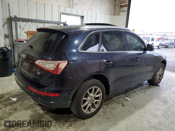 2010 Audi Q5 Premium with VIN WA1CKAFP6AA078600, listed as a Copart auction lot 84750464 with 90,347 mi miles and Salvage title. Bid and sale history available at DreamBid. Image 3.