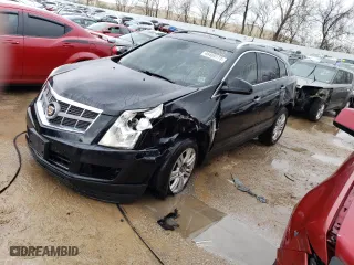 2010 Cadillac SRX Luxury Collection with VIN 3GYFNAEY6AS512396, listed as a Copart auction lot 46469173 with 177,827 mi miles and Salvage Title. Bid and sale history available at carsss.com. Image 1.