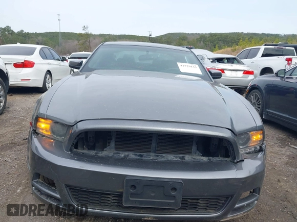 2013 Ford Mustang V6 with VIN 1ZVBP8AMXD5260397, listed as a IAAI auction lot 41729133 with 138,797 mi miles. Bid and sale history available at carsss.com. Image 12.
