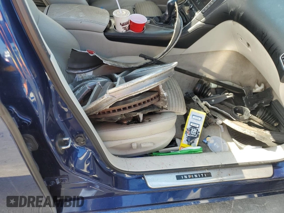 2017 Infiniti Q50 Premium with VIN JN1EV7AR5HM835841, listed as a Copart auction lot 78888994 with Not provided miles and Salvage title. Bid and sale history available at DreamBid. Image 12.