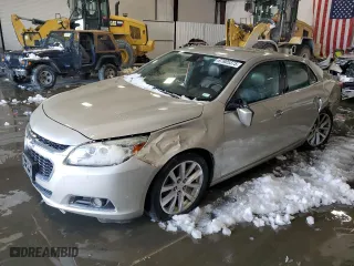 2015 Chevrolet Malibu LTZ with VIN 1G11F5SL0FF249775, listed as a Copart auction lot 87805375 with 154,307 mi miles and Salvage Title. Bid and sale history available at carsss.com. Image 1.