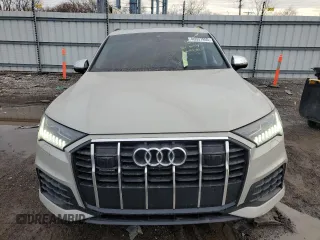 2024 Audi Q7 Premium Plus with VIN WA1LXBF79RD010132, listed as a Copart auction lot 46537955 with 10,664 mi miles and Salvage title. Bid and sale history available at DreamBid. Image 5.