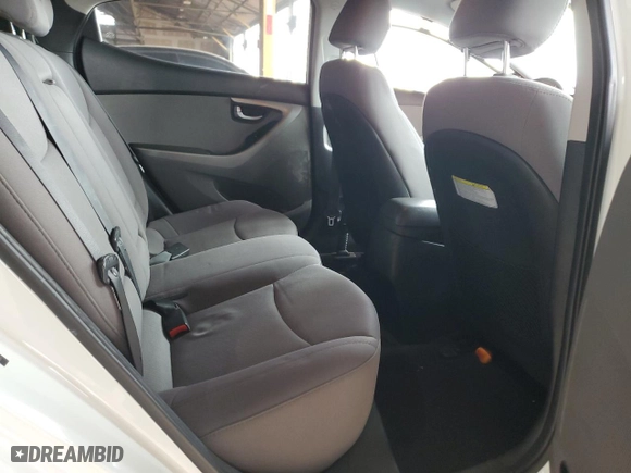 2016 Hyundai Elantra SE with VIN 5NPDH4AE6GH667745, listed as a Copart auction lot 51190005 with 112,853 mi miles and Salvage Title. Bid and sale history available at carsss.com. Image 10.