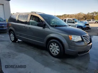 2010 Chrysler Town & Country LX with VIN 2A4RR4DE3AR344191, listed as a Copart auction lot 41399625 with 163,934 mi miles and Salvage Title. Bid and sale history available at DreamBid. Image 4.