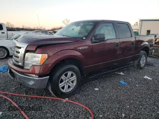 2009 Ford F-150 XL with VIN 1FTPW12V69KC71691, listed as a Copart auction lot 46351605 with 219,531 mi miles and Salvage Title. Bid and sale history available at carsss.com. Image 1.