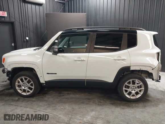 2021 Jeep Renegade Limited with VIN ZACNJDD19MPM23265, listed as a IAAI auction lot 42091164 with 19,217 mi miles and . Bid and sale history available at DreamBid. Image 15.