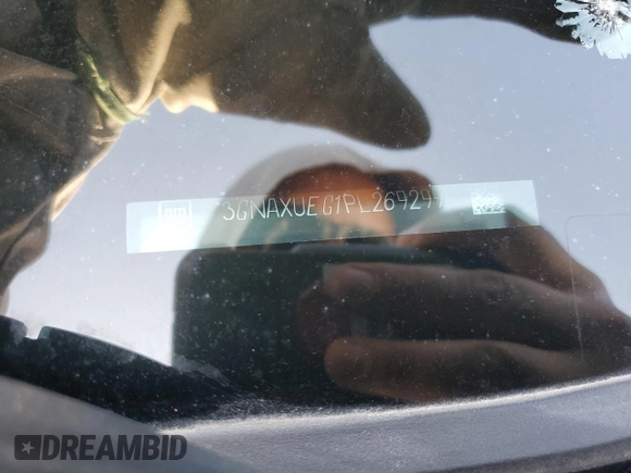 2023 Chevrolet Equinox LT with VIN 3GNAXUEG1PL269299, listed as a Copart auction lot 52353195 with 28,022 mi miles and Salvage Title. Bid and sale history available at DreamBid. Image 14.