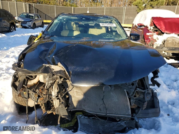 2014 Honda Accord Coupe EX-L with VIN 1HGCT2B85EA007211, listed as a Copart auction lot 86754694 with 0 mi miles and Salvage Title. Bid and sale history available at carsss.com. Image 5.