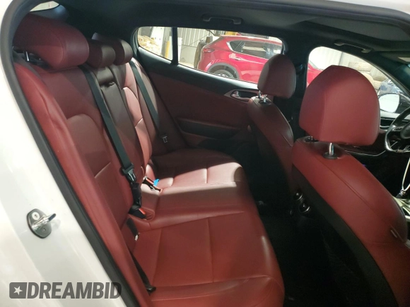 2021 Kia Stinger GT1 with VIN KNAE45LC6M6096214, listed as a Copart auction lot 64256044 with 27,625 mi miles and Salvage Title. Bid and sale history available at DreamBid. Image 10.
