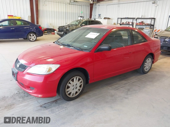 2004 Honda Civic LX z VIN 1HGEM22534L042618, wystawiony jako IAAI lot #42425428 z przebiegiem 217 985 mil mil oraz . Historia ofert i sprzedaży dostępna na DreamBid. Obrazek 2.
