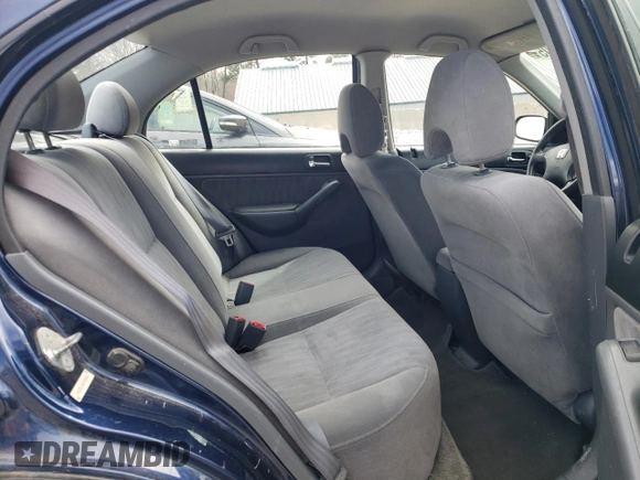 2004 Honda Civic LX with VIN 2HGES16544H587640, listed as a Copart auction lot 52044505 with 246,697 mi miles and Clean Title. Bid and sale history available at DreamBid. Image 10.