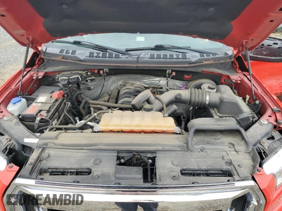2017 Ford F-150 XL with VIN 1FTMF1CF7HKC57341, listed as a Copart auction lot 53359195 with 64,580 mi miles and Salvage title. Bid and sale history available at DreamBid. Image 11.