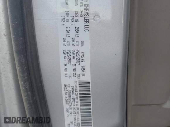 2009 Chrysler Town & Country Limited with VIN 2A8HR64X09R639431, listed as a Copart auction lot 82399994 with 194,597 mi miles and Salvage Title. Bid and sale history available at carsss.com. Image 13.