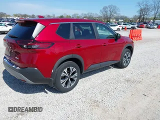 2023 Nissan Rogue SV with VIN 5N1BT3BB1PC691530, listed as a IAAI auction lot 41928223 with 26,279 mi miles. Bid and sale history available at carsss.com. Image 4.