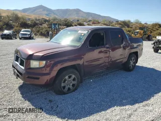 2007 Honda Ridgeline RTX with VIN 2HJYK16357H532933, listed as a Copart auction lot 73053444 with 0 mi miles and Salvage Title. Bid and sale history available at carsss.com. Image 1.