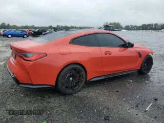 2024 BMW M4 Competition xDrive with VIN WBS43AZ09RCN92164, listed as a Copart auction lot 71997664 with 9,970 mi miles and Salvage Title. Bid and sale history available at carsss.com. Image 3.