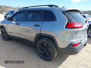 2016 Jeep Cherokee Sport with VIN 1C4PJMAS5GW348869, listed as a IAAI auction lot 41672622 with 166,330 mi miles. Bid and sale history available at carsss.com. Image 3.