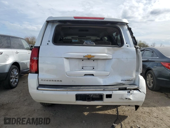 2019 Chevrolet Suburban Premier with VIN 1GNSKJKC4KR249147, listed as a Copart auction lot 79058174 with 88,514 mi miles and Salvage Title. Bid and sale history available at DreamBid. Image 6.