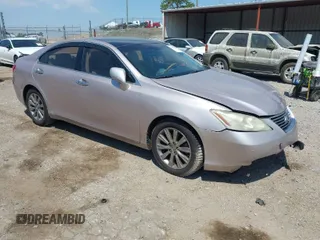 2009 Lexus ES 350 with VIN JTHBJ46G992341673, listed as a IAAI auction lot 42061907 with 157,945 mi miles. Bid and sale history available at carsss.com. Image 1.